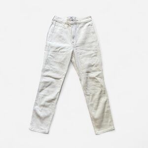 Hollister White High-Rise Jeans
